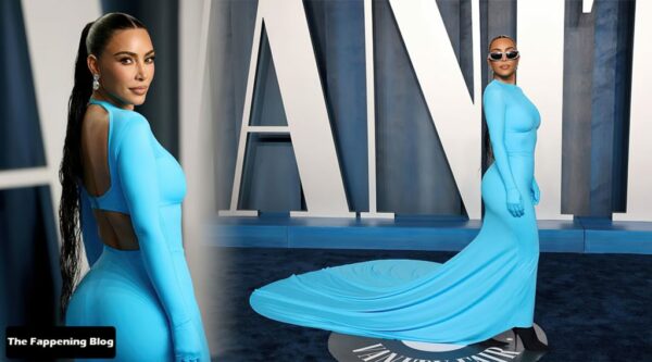 Kim Kardashian Sexy Curves in Tight Dress 1 thefappeningblog.com  1024x568 600x333 - Kim Kardashian Shows Off Her Curves at the 2022 Vanity Fair Oscar Party (48 Photos)