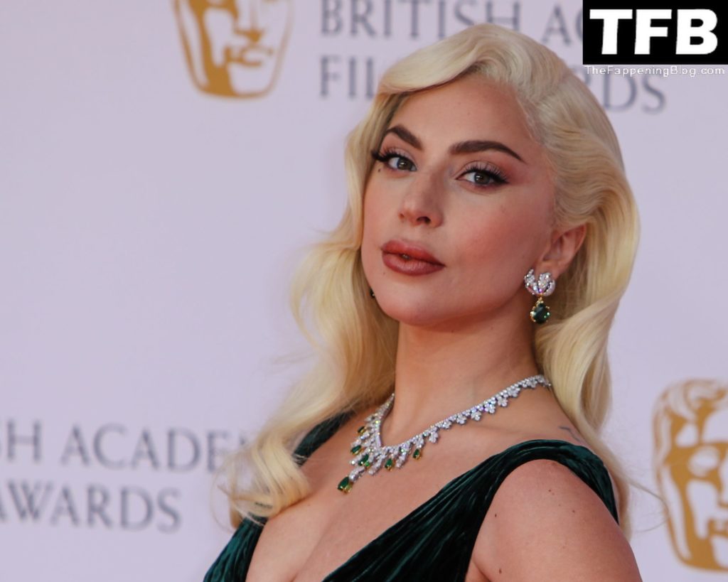 Lady Gaga Sexy The Fappening Blog 21 1024x819 - Lady Gaga Flaunts Her Tits at the EE 75th British Academy Film Awards in London (43 Photos)