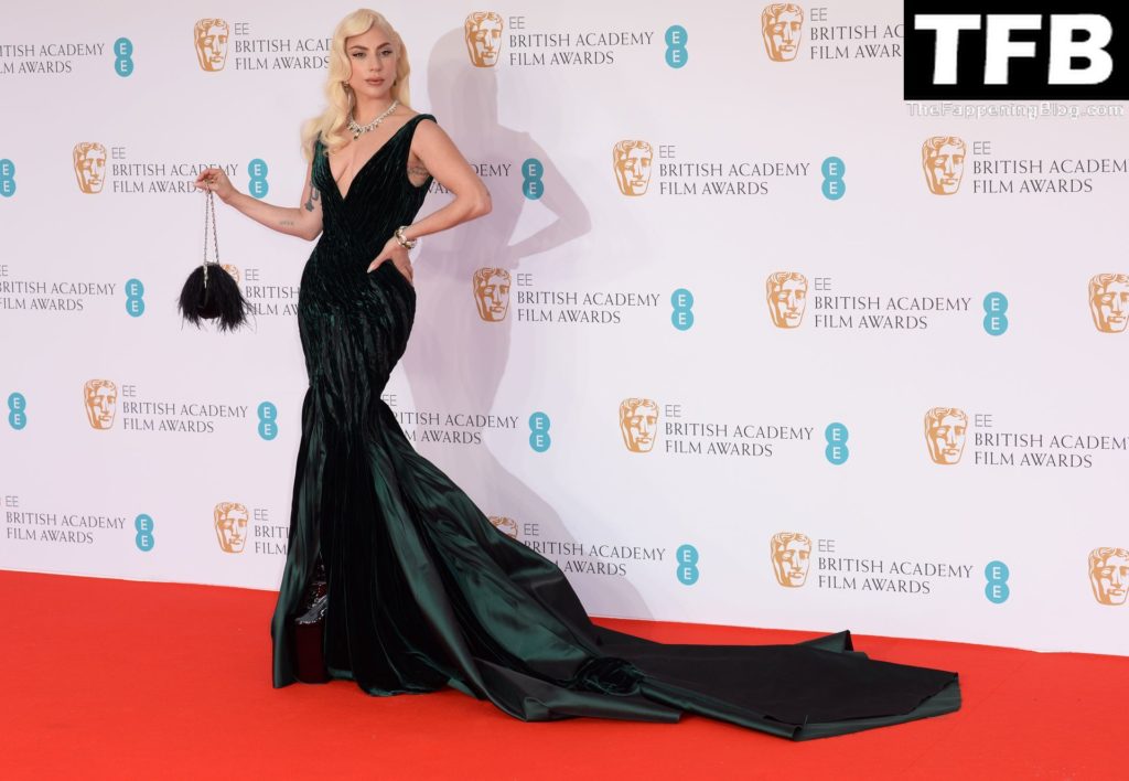 Lady Gaga Sexy The Fappening Blog 27 1024x708 - Lady Gaga Flaunts Her Tits at the EE 75th British Academy Film Awards in London (43 Photos)