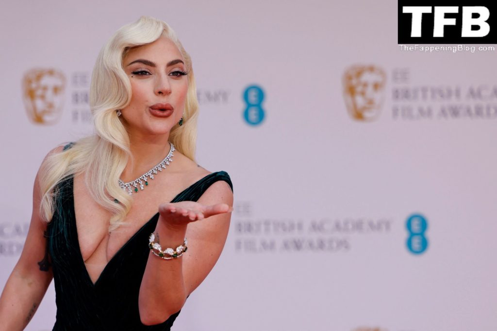 Lady Gaga Sexy The Fappening Blog 29 1024x683 - Lady Gaga Flaunts Her Tits at the EE 75th British Academy Film Awards in London (43 Photos)