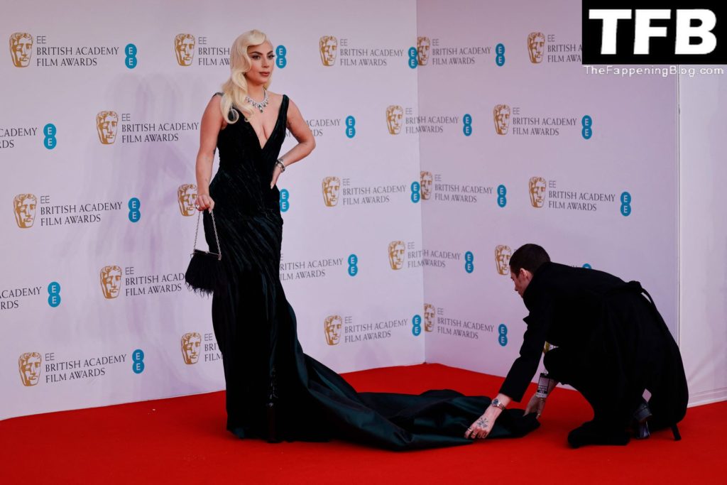 Lady Gaga Sexy The Fappening Blog 33 1024x683 - Lady Gaga Flaunts Her Tits at the EE 75th British Academy Film Awards in London (43 Photos)