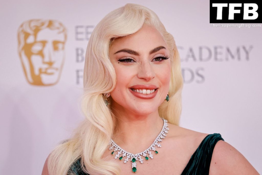 Lady Gaga Sexy The Fappening Blog 38 1024x683 - Lady Gaga Flaunts Her Tits at the EE 75th British Academy Film Awards in London (43 Photos)