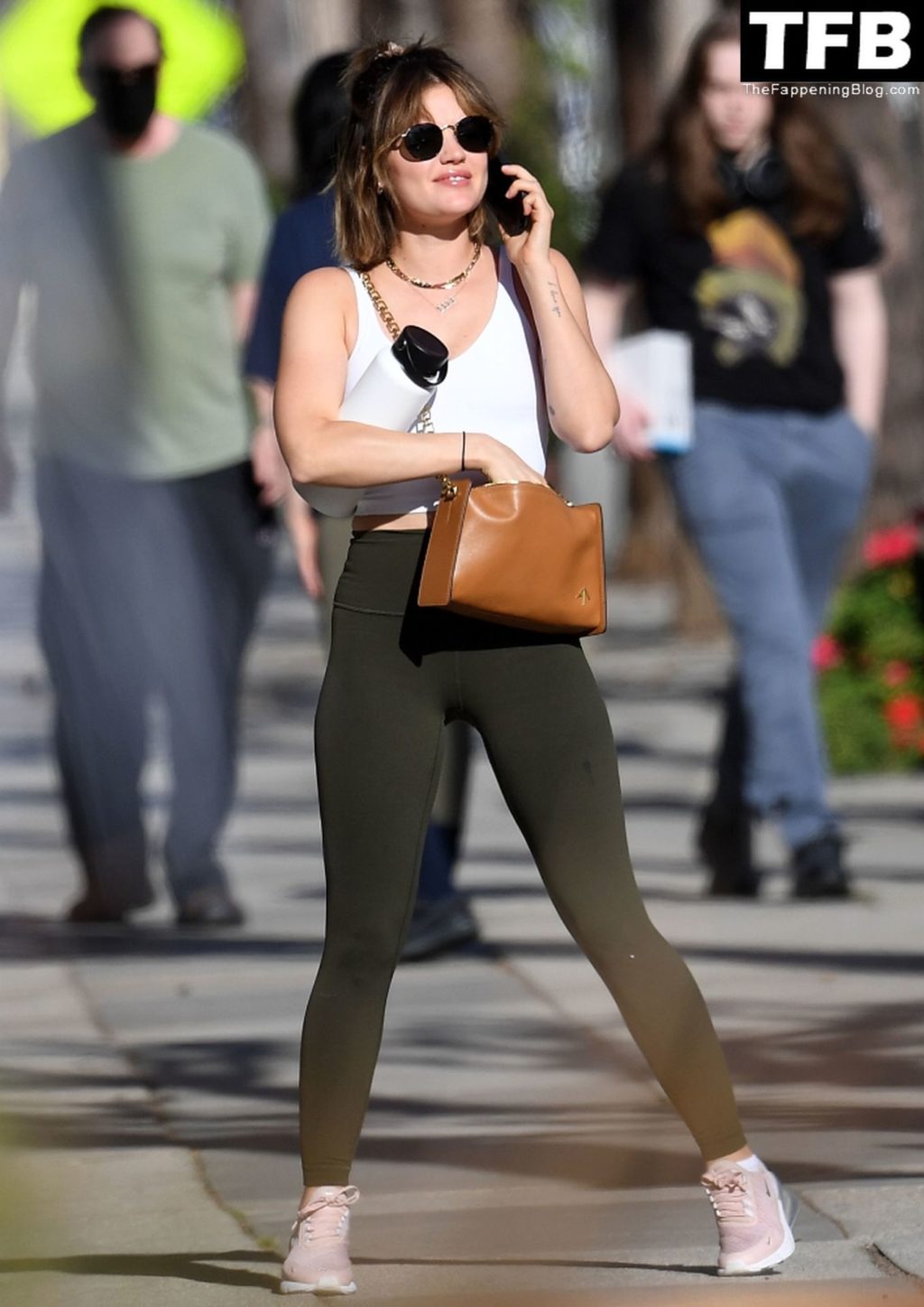 Lucy Hale Sexy The Fappening Blog 10 1024x1447 - Lucy Hale is All Smiles After Working Up a Sweat on the First Day of Spring (22 Photos)