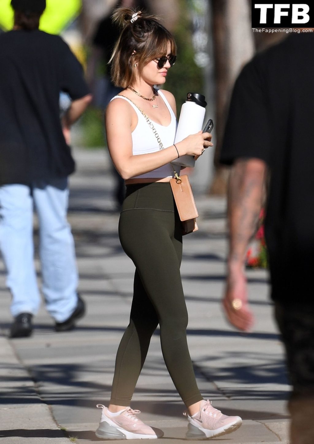 Lucy Hale Sexy The Fappening Blog 19 1024x1447 - Lucy Hale is All Smiles After Working Up a Sweat on the First Day of Spring (22 Photos)