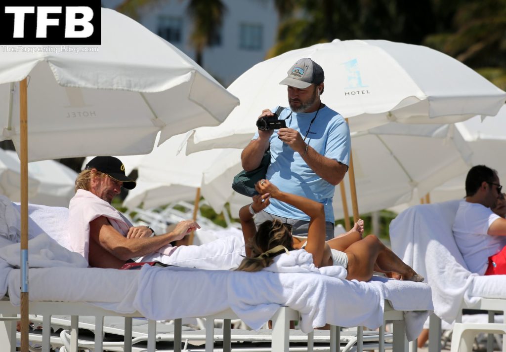 Michael Bays girlfriend The Fappening Blog 17 1024x713 - Michael Bay is Seen with a Busty Girl on the Beach in Miami (43 Photos)