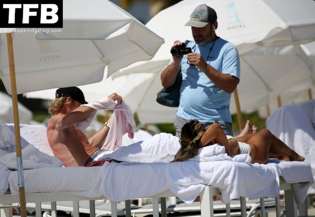 Michael Bays girlfriend The Fappening Blog 38 1024x706 - Michael Bay is Seen with a Busty Girl on the Beach in Miami (43 Photos)