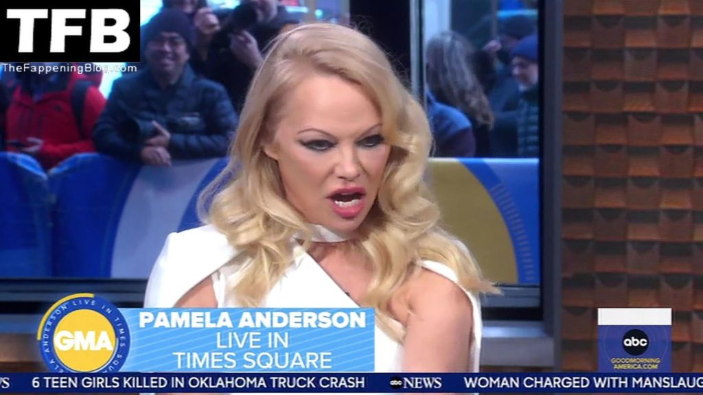 Pamela Anderson Hot The Fappening Blog 10 1024x576 - Pamela Anderson Heads to Good Morning America (107 Photos + Video)
