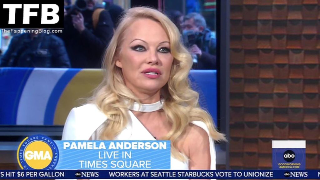 Pamela Anderson Hot The Fappening Blog 7 1024x576 - Pamela Anderson Heads to Good Morning America (107 Photos + Video)