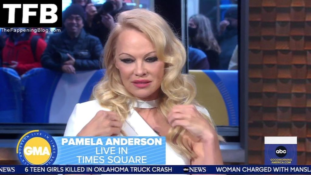 Pamela Anderson Hot The Fappening Blog 9 1024x576 - Pamela Anderson Heads to Good Morning America (107 Photos + Video)