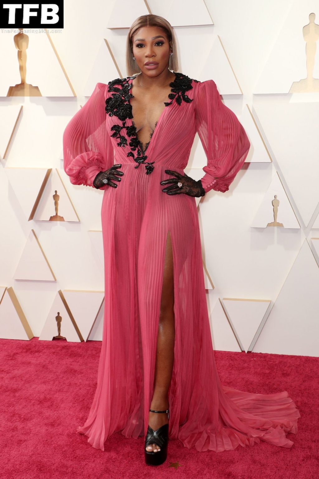 Serena Williams Sexy The Fappening Blog 1 1024x1536 - Serena Williams Poses on the Red Carpet at the 94th Annual Academy Awards (3 Photos)