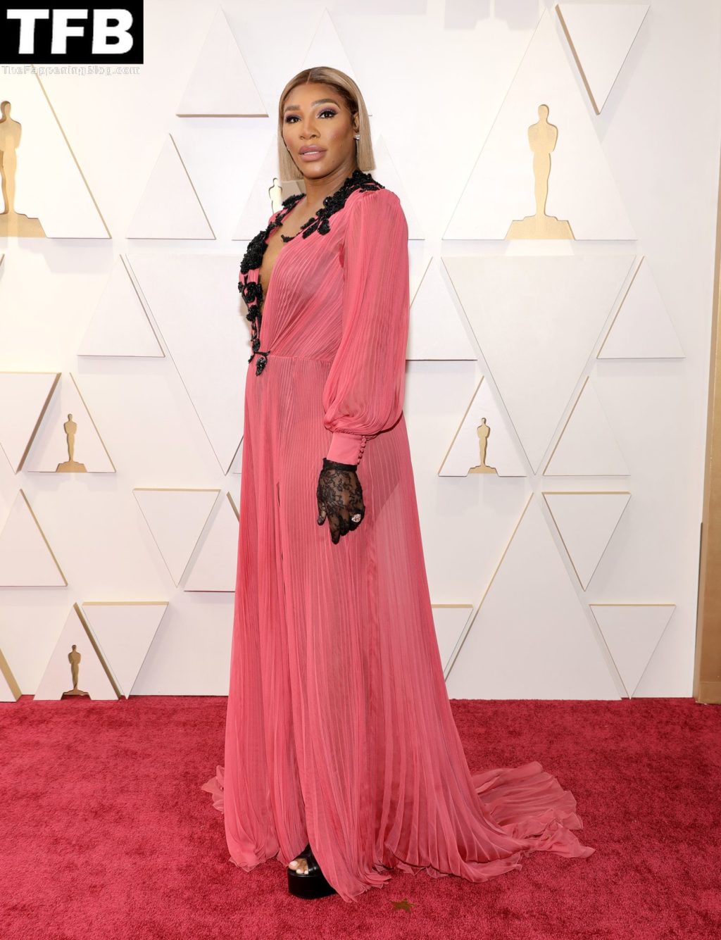 Serena Williams Sexy The Fappening Blog 3 1024x1335 - Serena Williams Poses on the Red Carpet at the 94th Annual Academy Awards (3 Photos)