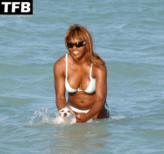 Serena Williams Sexy The Fappening Blog 5 1024x957 535x500 - Serena Williams Shows Off Her Boobs on the Beach (5 Photos)