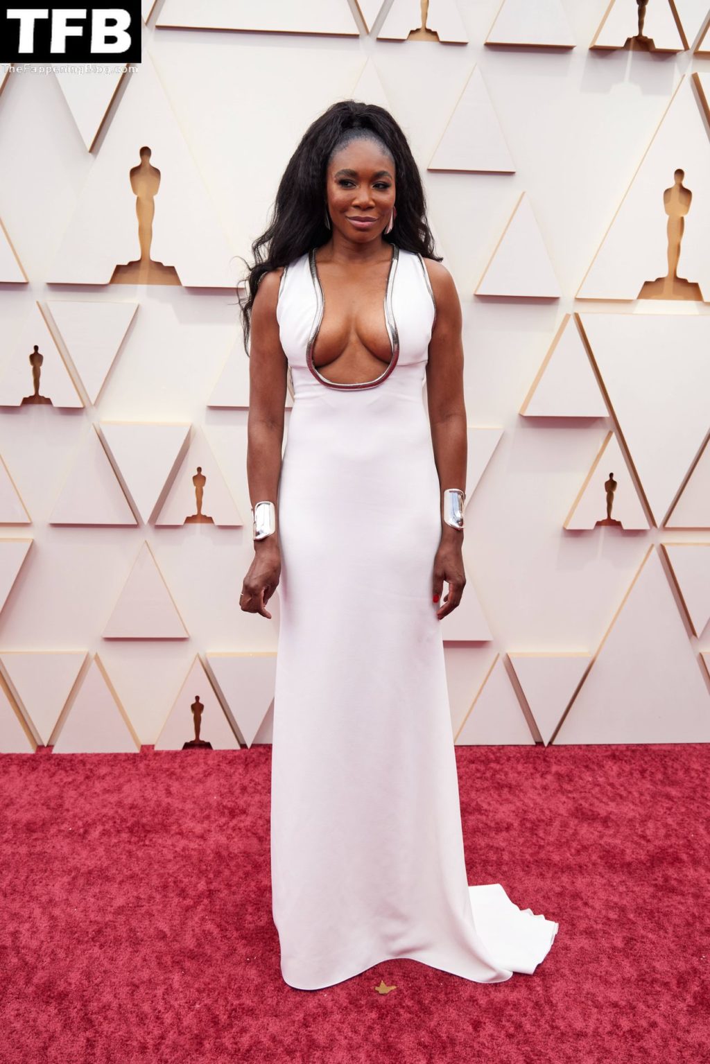 Venus Williams Sexy 10 thefappeningblog.com  1024x1535 - Venus Williams Shows Off Her Underboob at the 94th Annual Academy Awards (51 Photos)