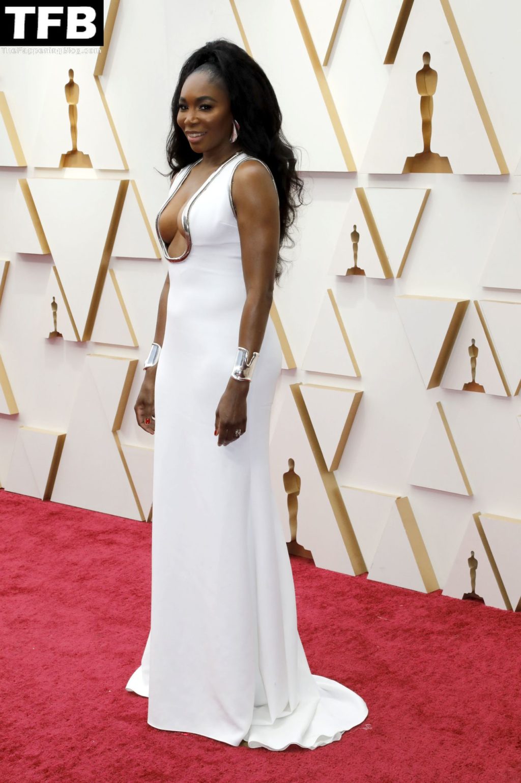 Venus Williams Sexy 19 thefappeningblog.com  1024x1540 - Venus Williams Shows Off Her Underboob at the 94th Annual Academy Awards (51 Photos)