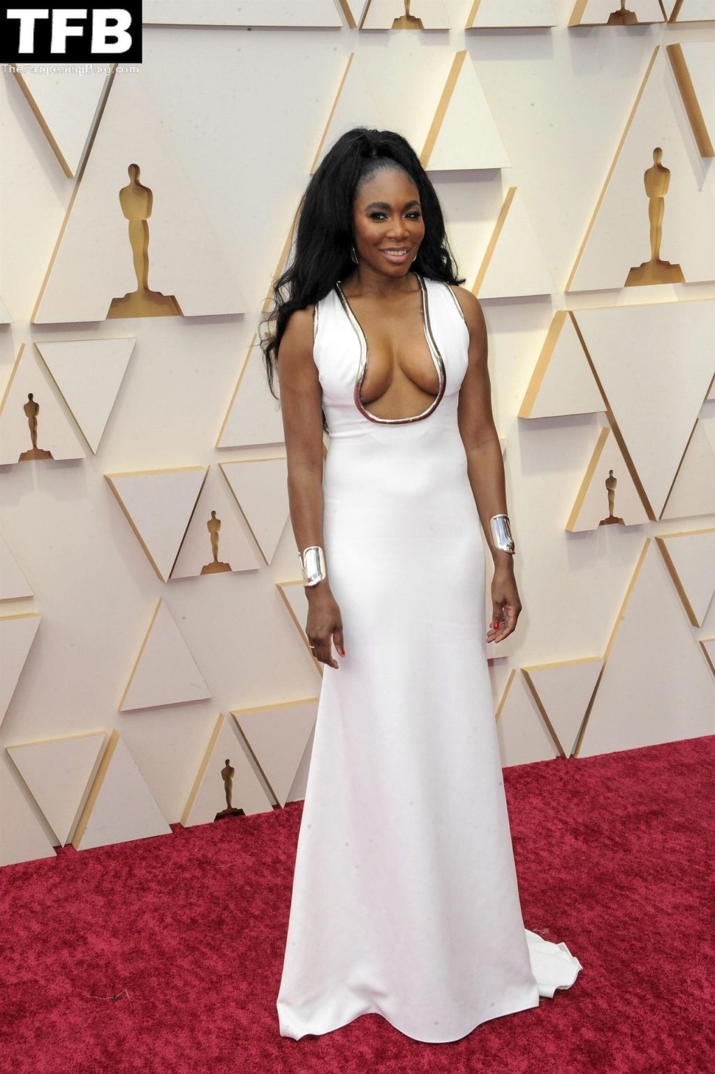 Venus Williams Sexy 28 thefappeningblog.com  1024x1538 - Venus Williams Shows Off Her Underboob at the 94th Annual Academy Awards (51 Photos)