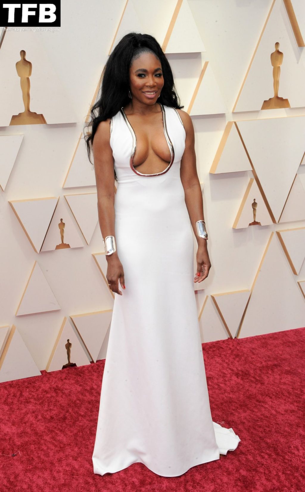 Venus Williams Sexy 31 thefappeningblog.com  1024x1654 - Venus Williams Shows Off Her Underboob at the 94th Annual Academy Awards (51 Photos)