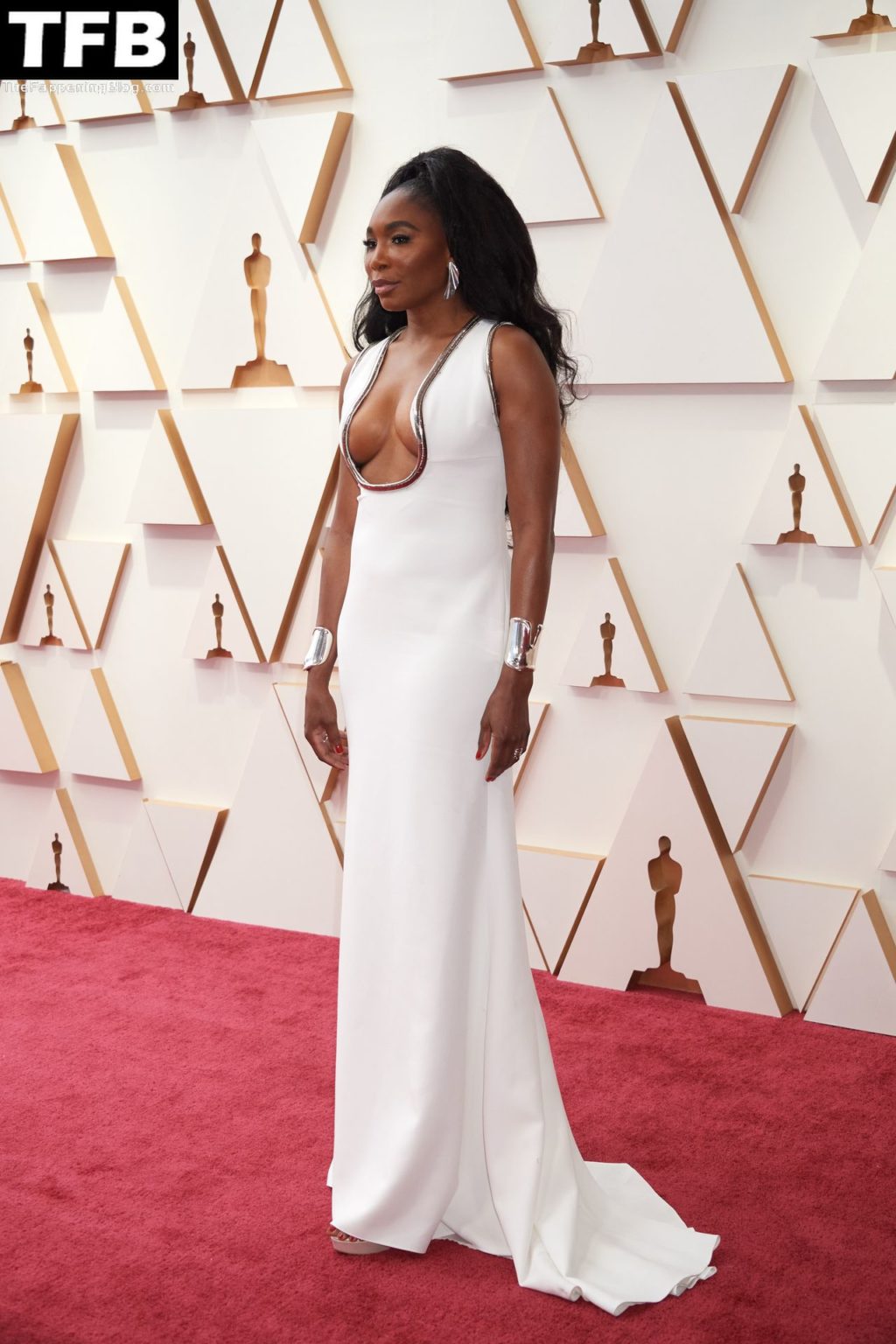Venus Williams Sexy 39 thefappeningblog.com  1024x1536 - Venus Williams Shows Off Her Underboob at the 94th Annual Academy Awards (51 Photos)