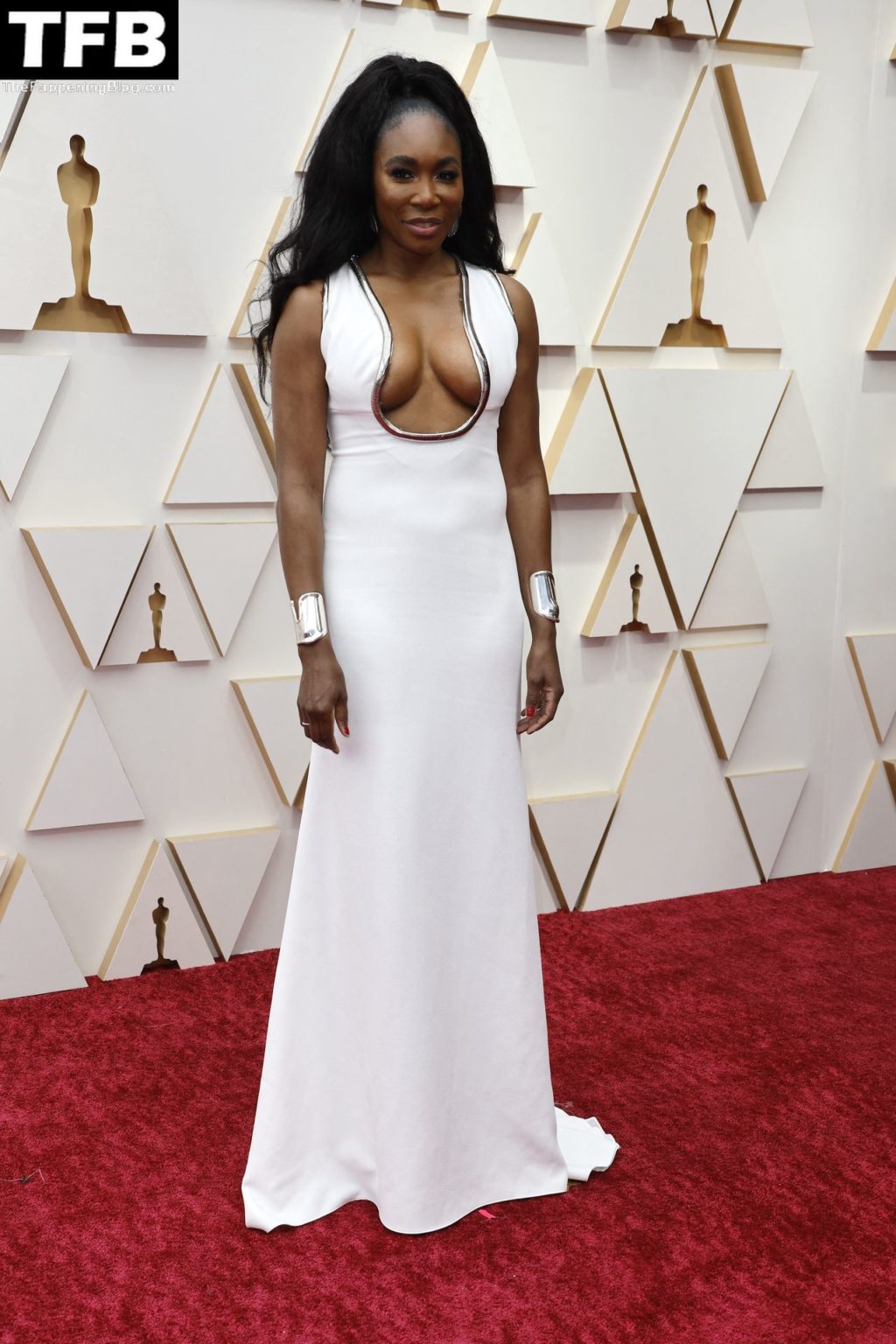 Venus Williams Sexy The Fappening Blog 1 1024x1536 - Venus Williams Shows Off Her Underboob at the 94th Annual Academy Awards (51 Photos)