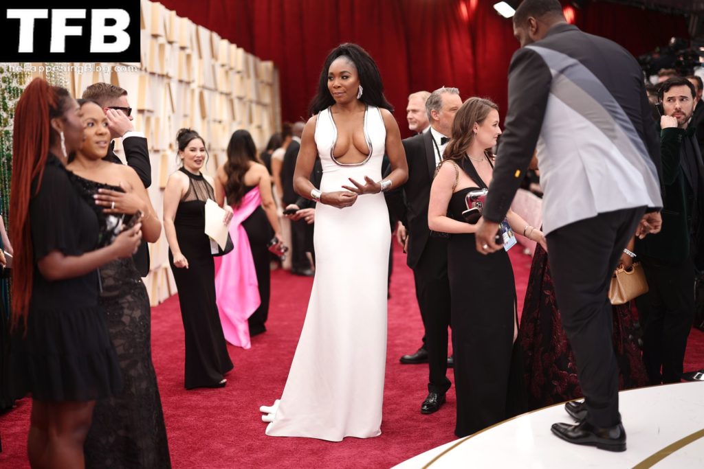 Venus Williams Sexy The Fappening Blog 10 1024x683 - Venus Williams Shows Off Her Underboob at the 94th Annual Academy Awards (51 Photos)