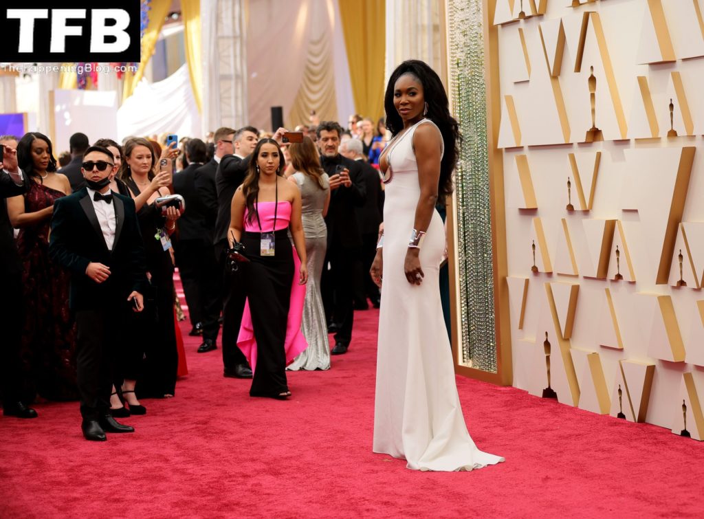 Venus Williams Sexy The Fappening Blog 8 1024x755 - Venus Williams Shows Off Her Underboob at the 94th Annual Academy Awards (51 Photos)