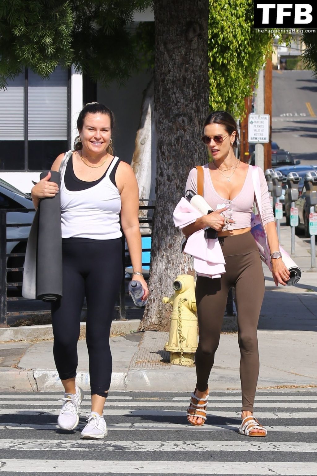 Alessandra Ambrosio Sexy The Fappening Blog 15 1 1024x1536 - Alessandra Ambrosio Gives a Busty Display After a Yoga Class (49 Photos)