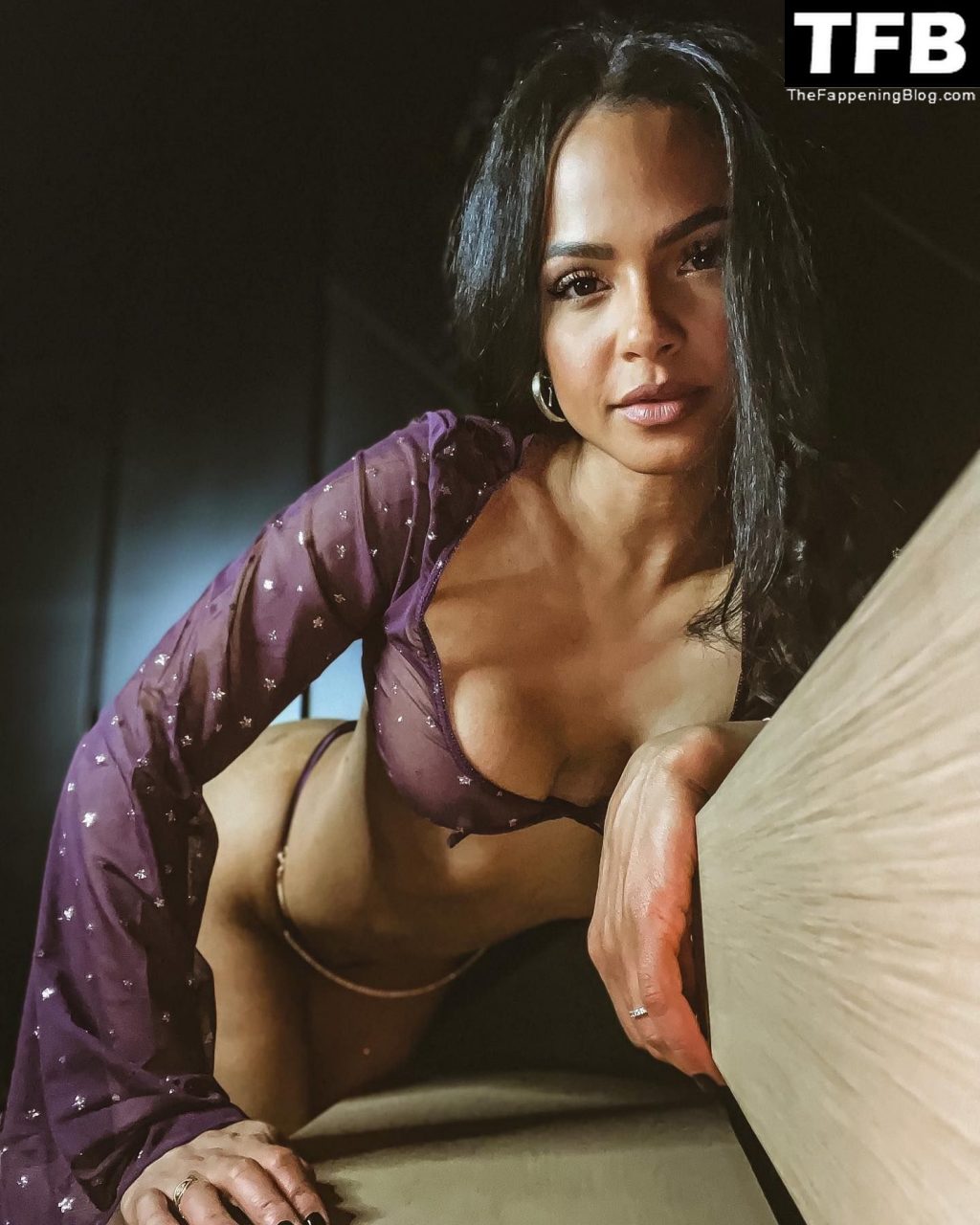 Christina Milian Nude The Fappening Blog 2 1024x1280 - Christina Milian Flashes Her Nude Tits (5 Photos)