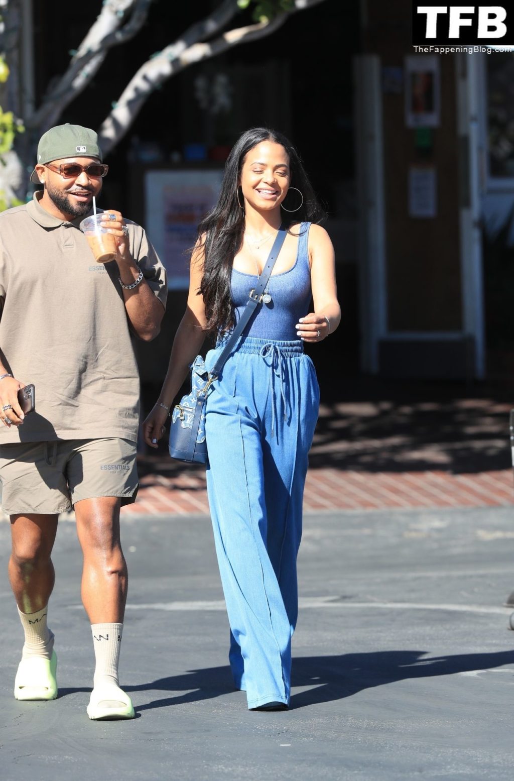 Christina Milian Sexy The Fappening Blog 22 1024x1555 - Christina Milian Glows in All Denim with BFF J Ryan La Cour (24 Photos)