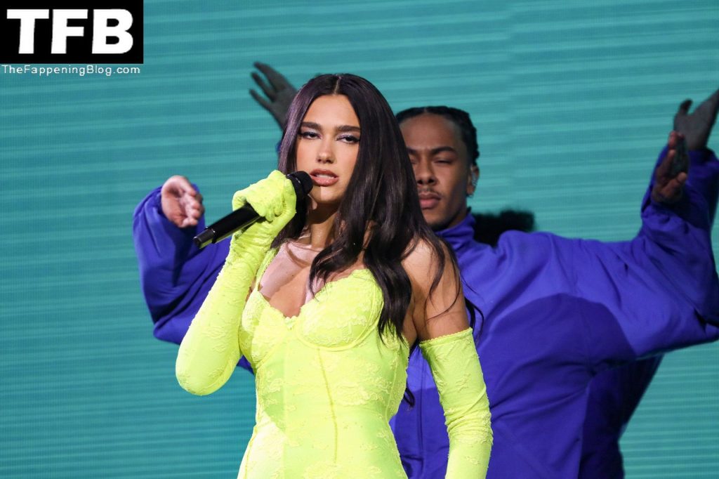 Dua Lipa Sexy The Fappening Blog 2 2 1024x682 - Dua Lipa Shows Off Her Sexy Body on Stage as She Performs During the Future Nostalgia Tour (97 Photos)