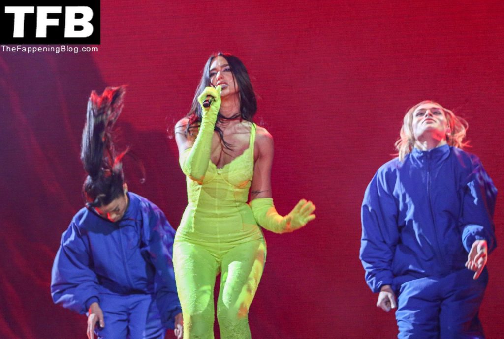 Dua Lipa Sexy The Fappening Blog 34 2 1024x690 - Dua Lipa Shows Off Her Sexy Body on Stage as She Performs During the Future Nostalgia Tour (97 Photos)