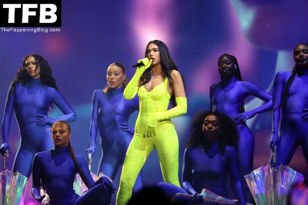Dua Lipa Sexy The Fappening Blog 36 2 1024x682 - Dua Lipa Shows Off Her Sexy Body on Stage as She Performs During the Future Nostalgia Tour (97 Photos)