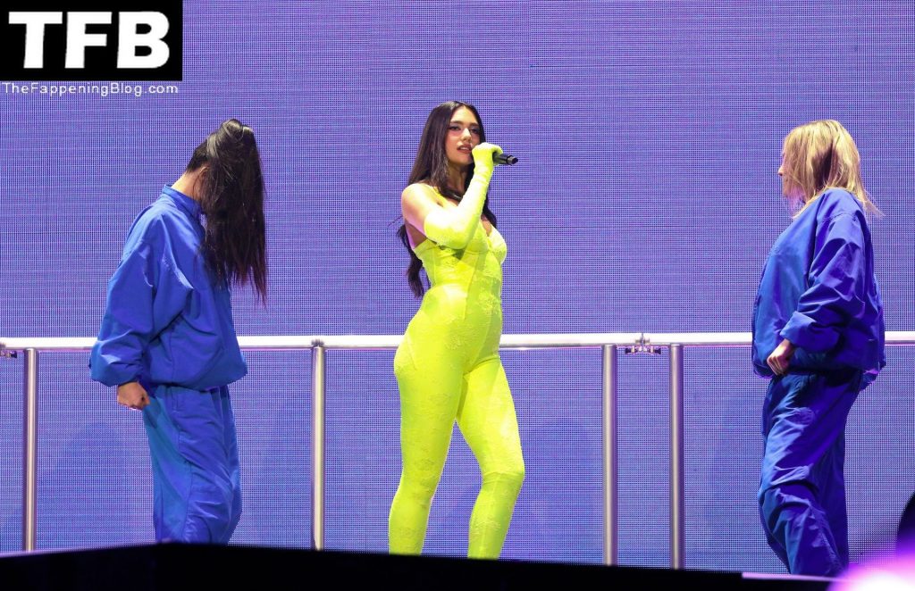Dua Lipa Sexy The Fappening Blog 86 1024x662 - Dua Lipa Shows Off Her Sexy Body on Stage as She Performs During the Future Nostalgia Tour (97 Photos)