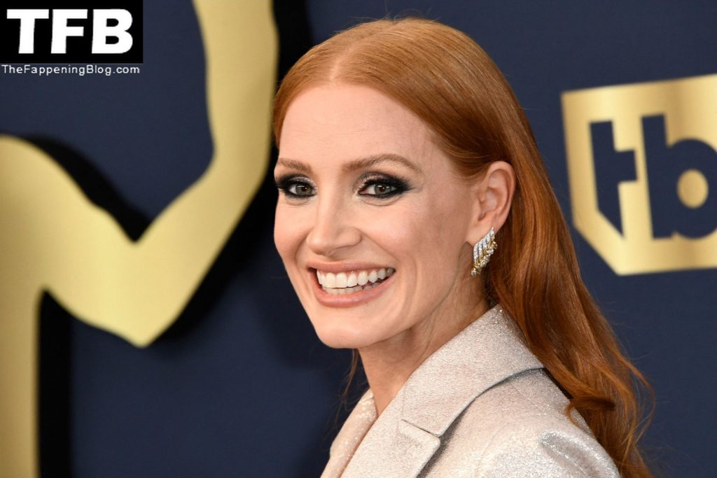 Jessica Chastain Sexy The Fappening Blog 13 1024x683 - Jessica Chastain Displays Her Cleavage at the 28th Annual Screen Actors Guild Awards (157 Photos)