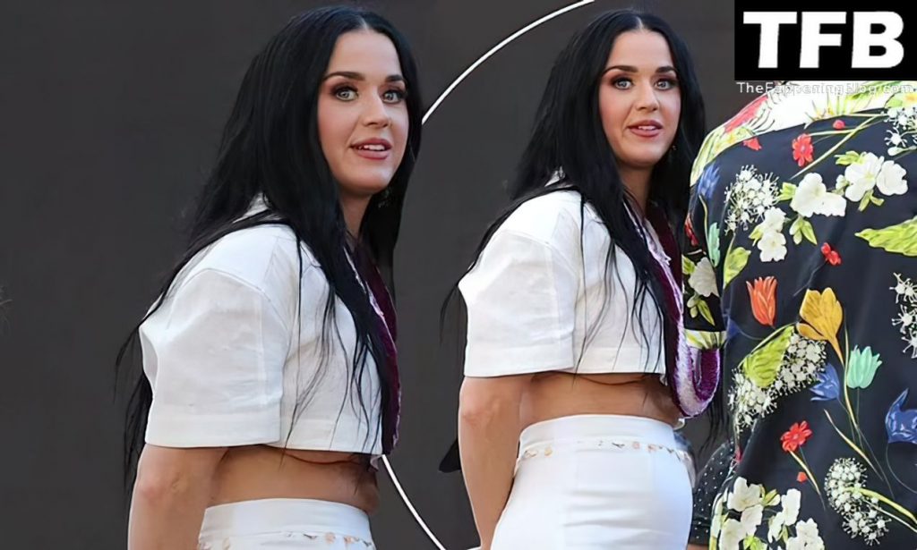Katy Perry Big Braless Underboob thefappeningblog.com 1 1 1024x615 - Katy Perry Shows Her Underboob Filming a New Season of American Idol in Maui (70 Photos)