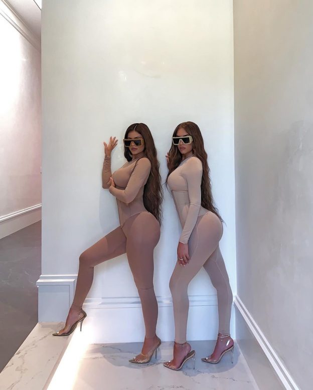 Kylie Jenner And Anastasia Karanikolaou Twins In Skims TheFappening.Pro 3 624x779 - Kylie Jenner At Thierry Mugler Couturissime Exhibition (7 Photos)
