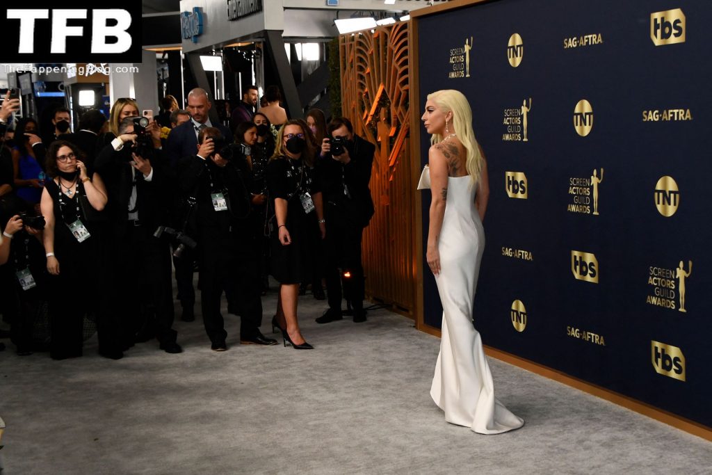 Lady Gaga Sexy The Fappening Blog 17 1024x683 - Lady Gaga Flaunts Her Tits at the 28th Annual Screen Actors Guild Awards (70 Photos)