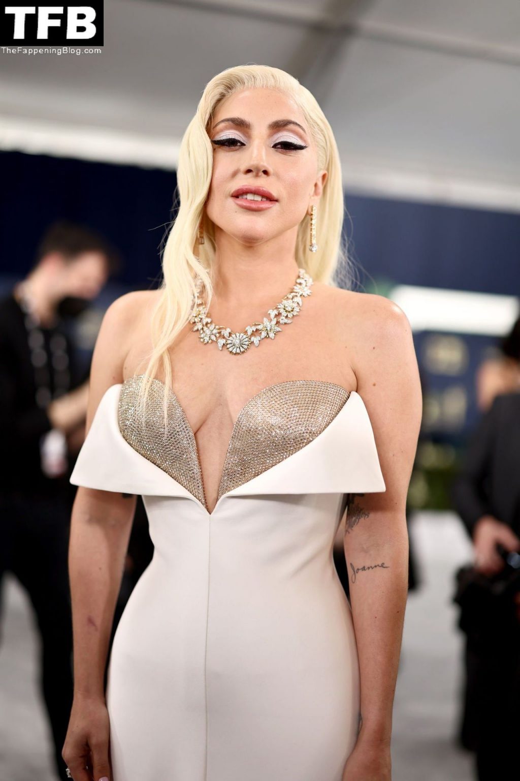 Lady Gaga Sexy The Fappening Blog 40 1024x1536 - Lady Gaga Flaunts Her Tits at the 28th Annual Screen Actors Guild Awards (70 Photos)
