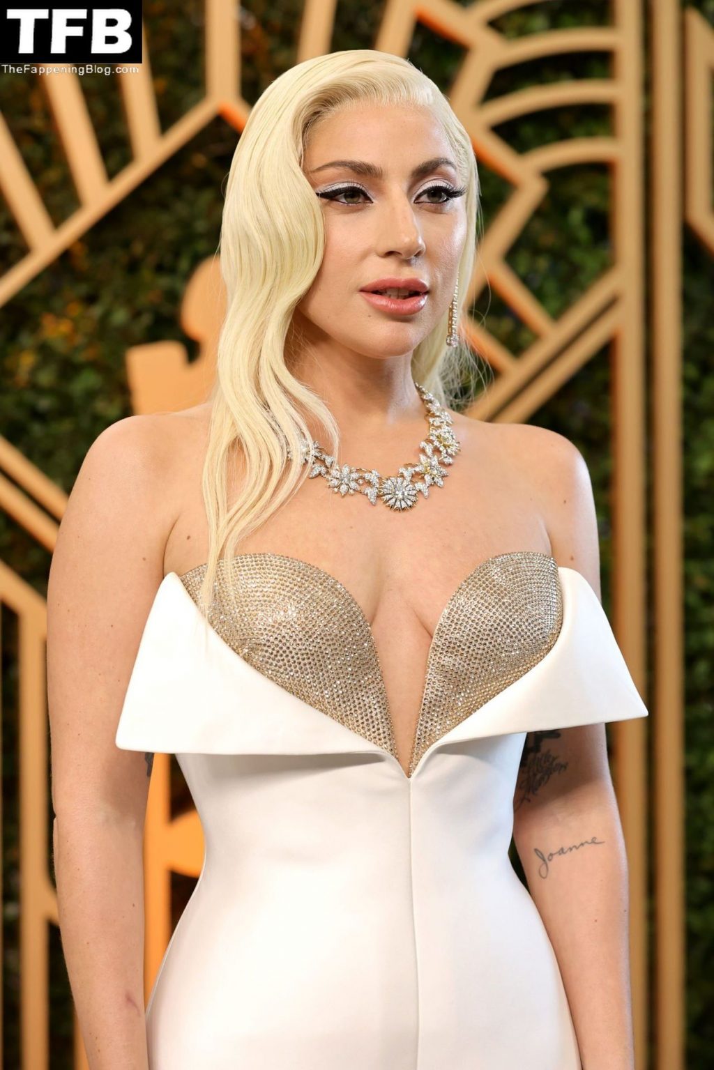 Lady Gaga Sexy The Fappening Blog 43 1024x1535 - Lady Gaga Flaunts Her Tits at the 28th Annual Screen Actors Guild Awards (70 Photos)