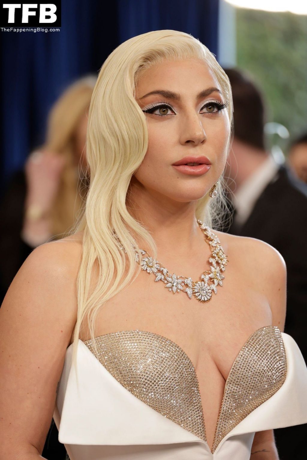 Lady Gaga Sexy The Fappening Blog 47 1024x1536 - Lady Gaga Flaunts Her Tits at the 28th Annual Screen Actors Guild Awards (70 Photos)