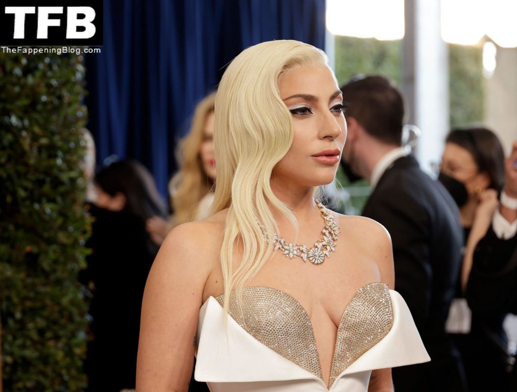Lady Gaga Sexy The Fappening Blog 48 1024x776 - Lady Gaga Flaunts Her Tits at the 28th Annual Screen Actors Guild Awards (70 Photos)