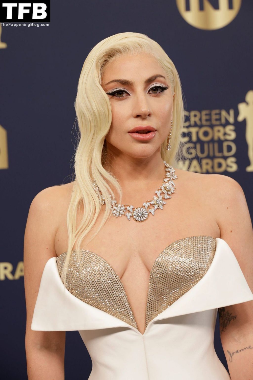 Lady Gaga Sexy The Fappening Blog 52 1024x1536 - Lady Gaga Flaunts Her Tits at the 28th Annual Screen Actors Guild Awards (70 Photos)