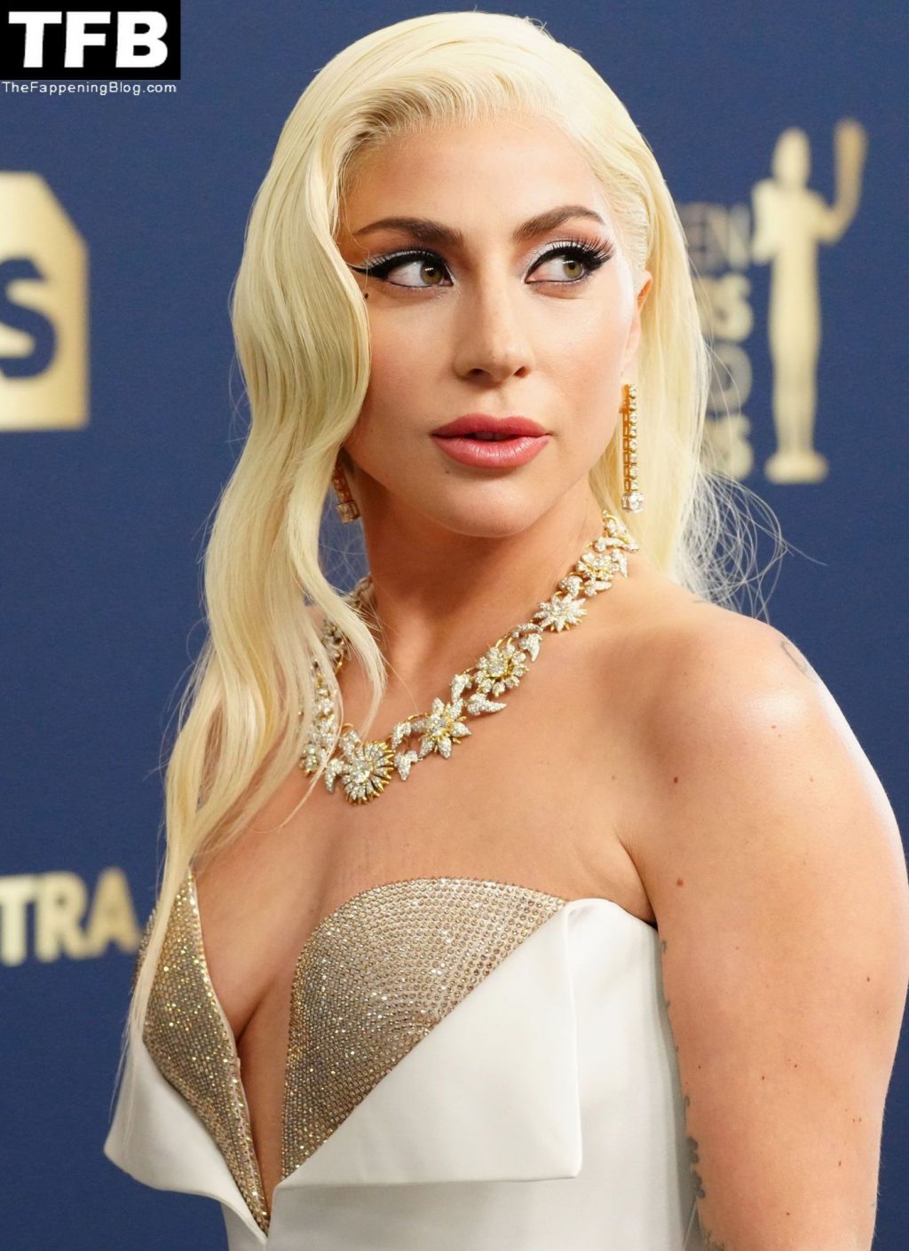 Lady Gaga Sexy The Fappening Blog 61 1024x1410 - Lady Gaga Flaunts Her Tits at the 28th Annual Screen Actors Guild Awards (70 Photos)