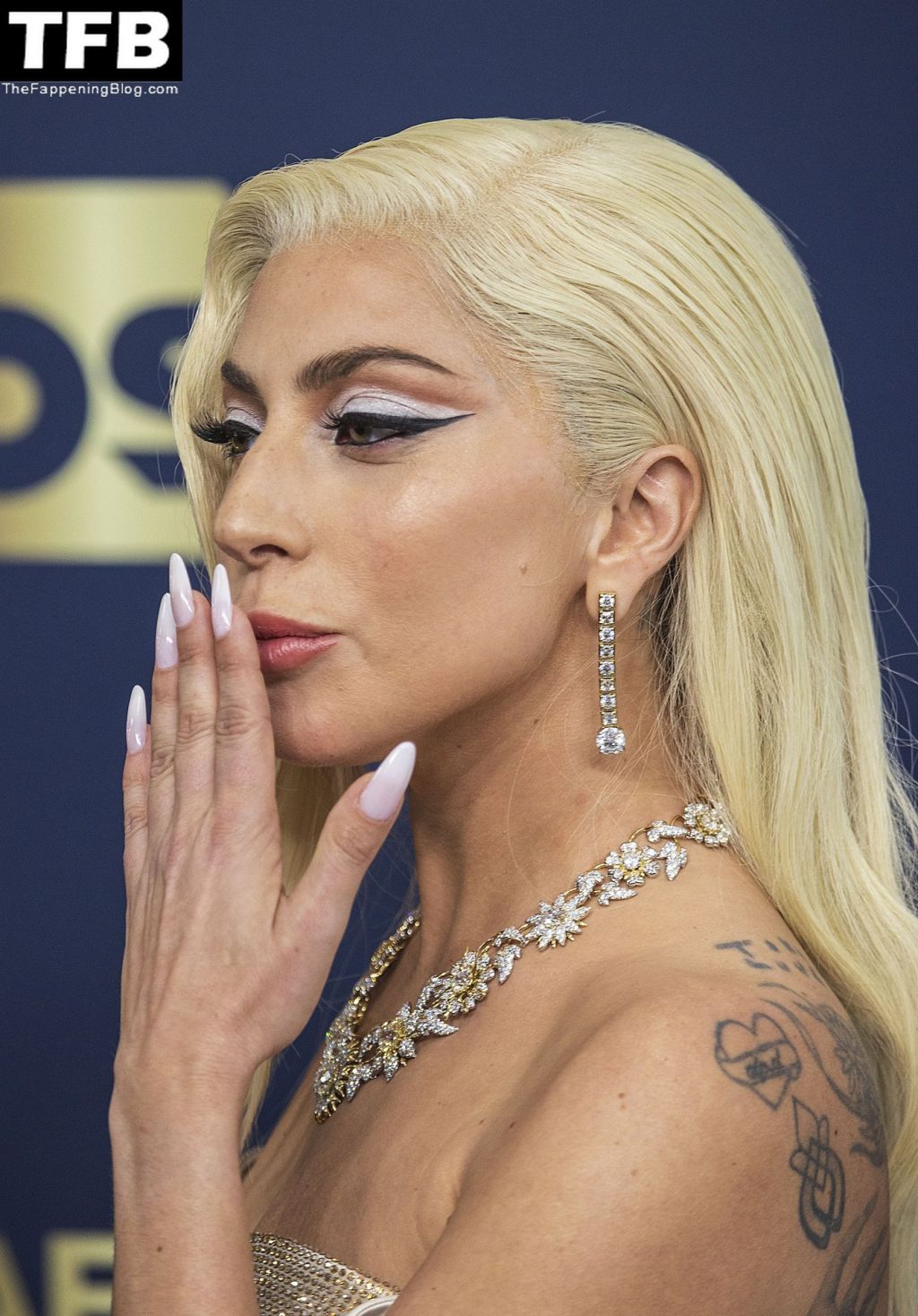 Lady Gaga Sexy The Fappening Blog 68 1024x1468 - Lady Gaga Flaunts Her Tits at the 28th Annual Screen Actors Guild Awards (70 Photos)