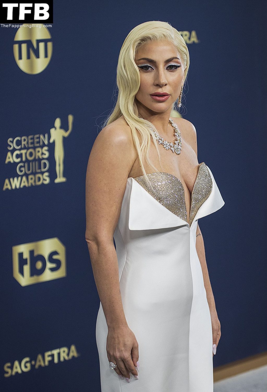 Lady Gaga Sexy The Fappening Blog 69 1024x1503 - Lady Gaga Flaunts Her Tits at the 28th Annual Screen Actors Guild Awards (70 Photos)