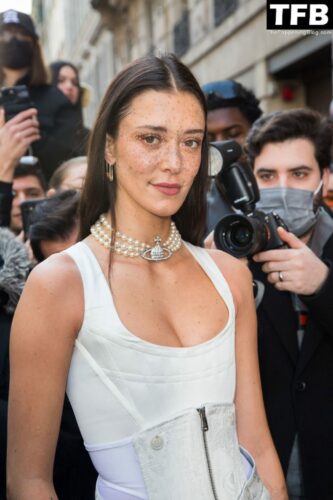Maeva Marshall Sexy The Fappening Blog 2 1024x1536 333x500 - Maeva Marshall Arrives Attends the Vivienne Westwood Womenswear Show in Paris (23 Photos)