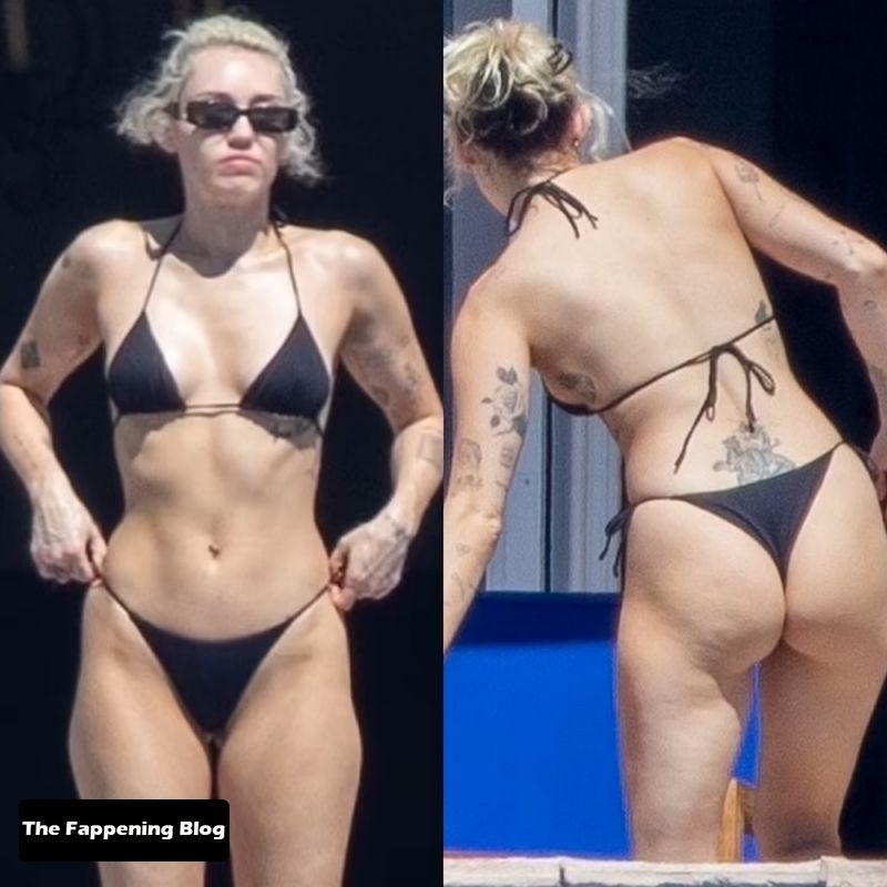 Miley Cyrus Sexy Tits and Ass TFB - Miley Cyrus & Maxx Morando Enjoy a Trip to Cabo San Lucas (52 Photos)