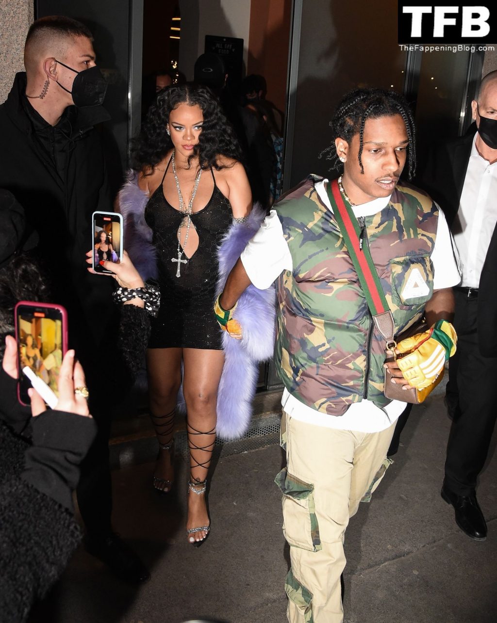 Rihanna See Through Nude The Fappening Blog 35 1024x1285 - Pregnant Rihanna Flashes Her Nude Tits in a See-Through Dress in Milan (51 Photos)