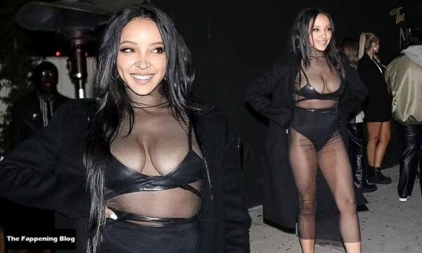 Tinashe Gorgeous Boobs and Areola Slip 1 1 thefappeningblog.com  1024x615 600x360 - Tinashe Leaves Justin Bieber’s Concert After Party in WeHo (67 Photos)