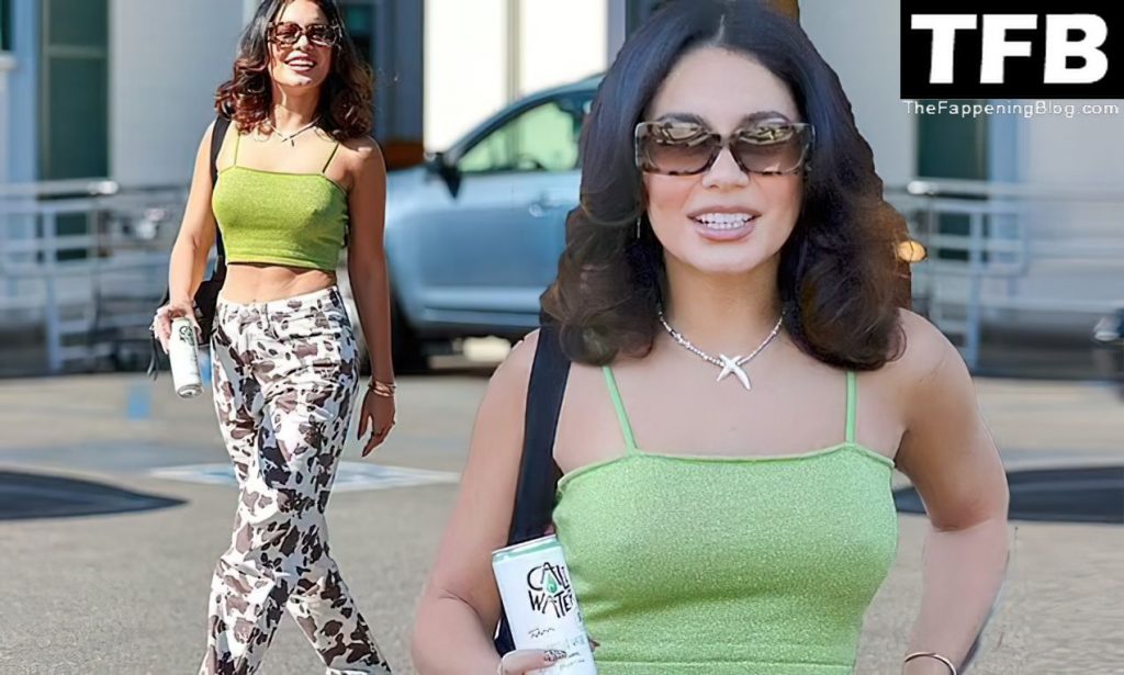 Vanessa Hudgens Sexy Braless Breasts 1 1 thefappeningblog.com  1024x615 - Braless Vanessa Hudgens Films a Promo Video For Her Beverage Company Cali Water in Beverly Hills (37 Photos)