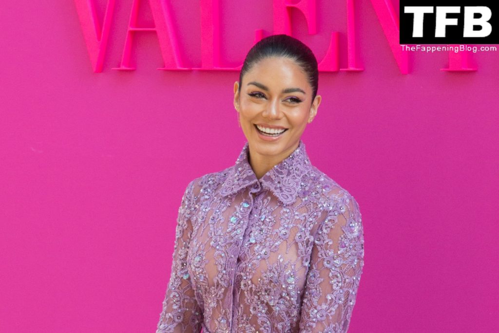 Vanessa Hudgens Sexy The Fappening Blog 23 1024x684 - Vanessa Hudgens Looks Hot in a See-Through Dress at the Valentino Womenswear Show (54 Photos)